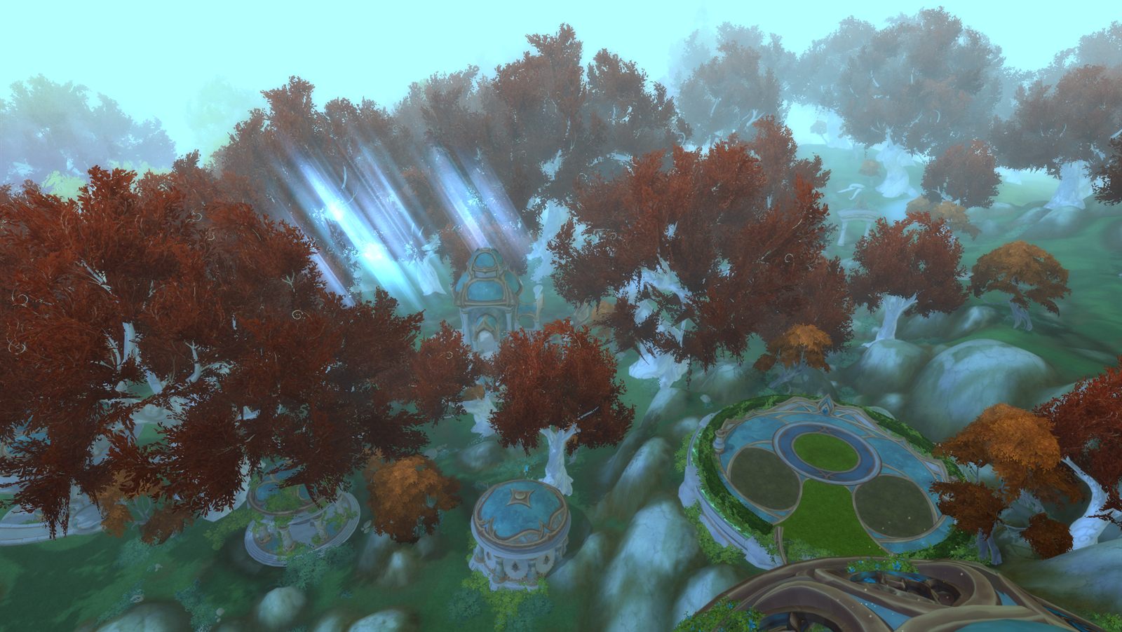Modern terrain rendered in the 3.3.5a client